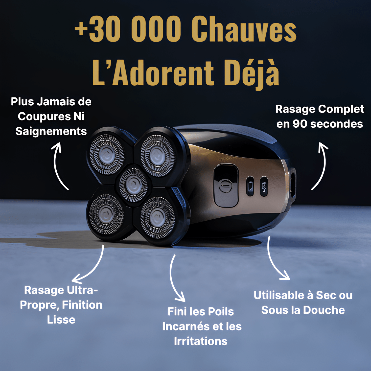 DRAVENCE PRO - Rasoir 5 en 1 - DRAVENCE