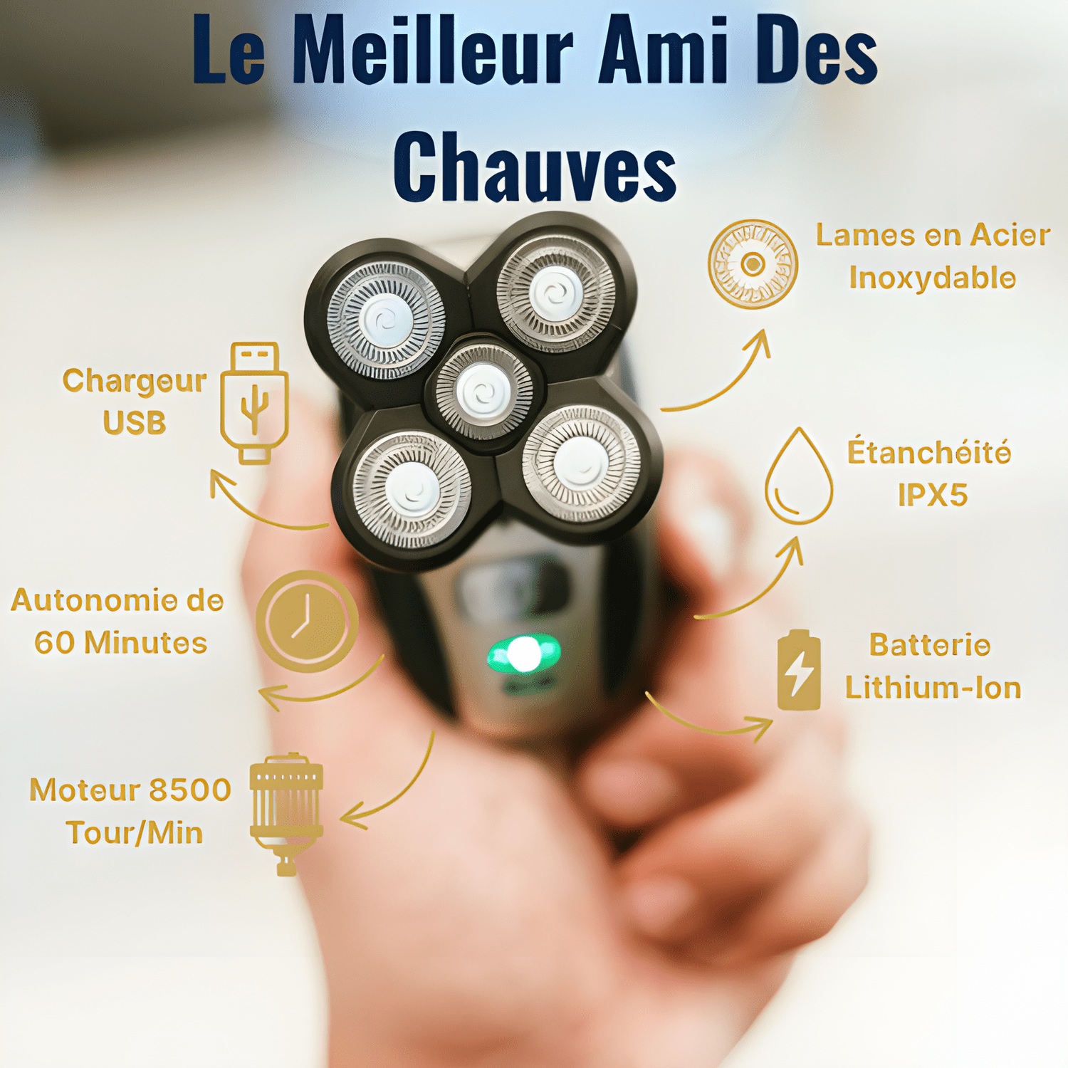 DRAVENCE PRO - Rasoir 5 en 1 - DRAVENCE