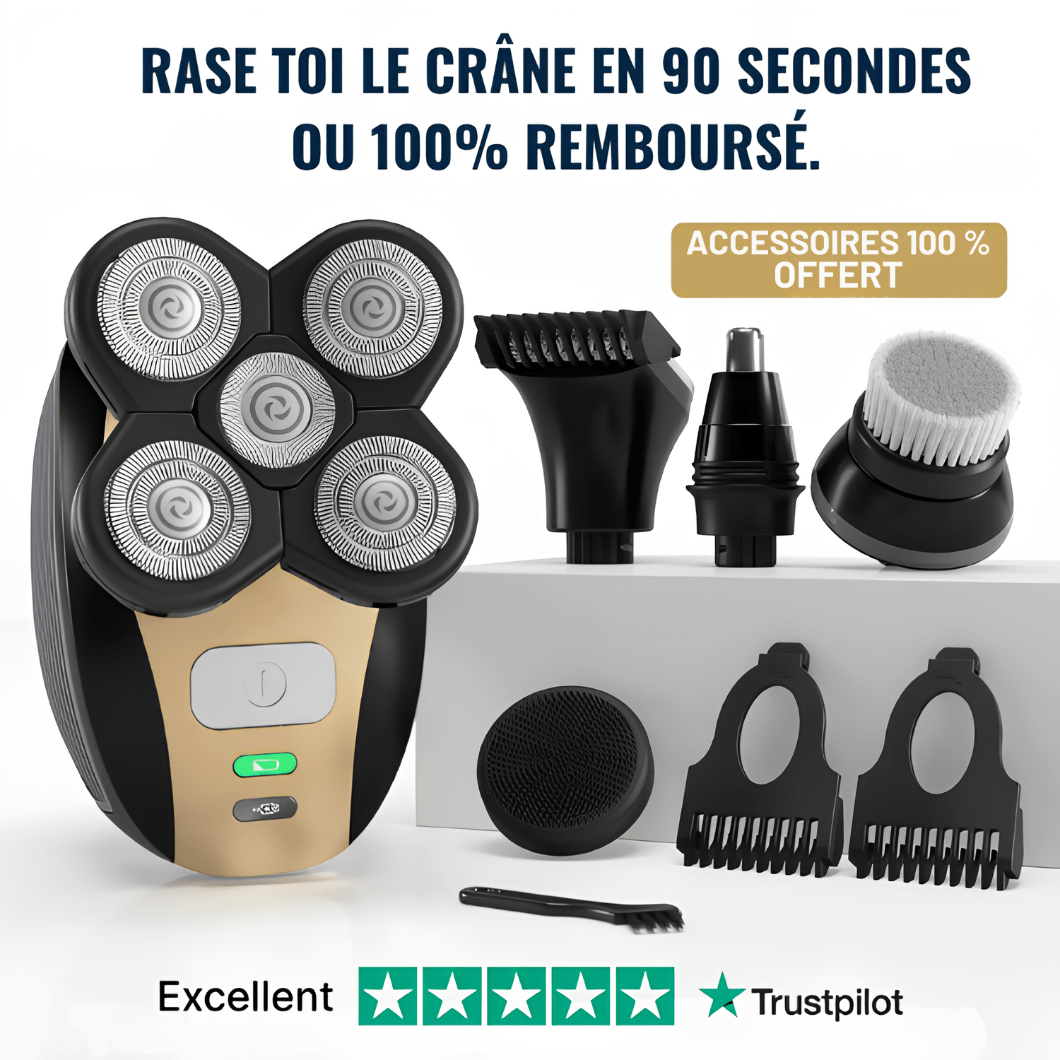 DRAVENCE PRO - Rasoir 5 en 1 - DRAVENCE